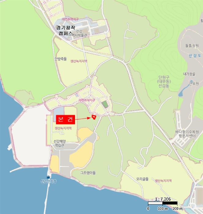 경기도 안산시 단원구 선감동 207 대지 경매 사진 11