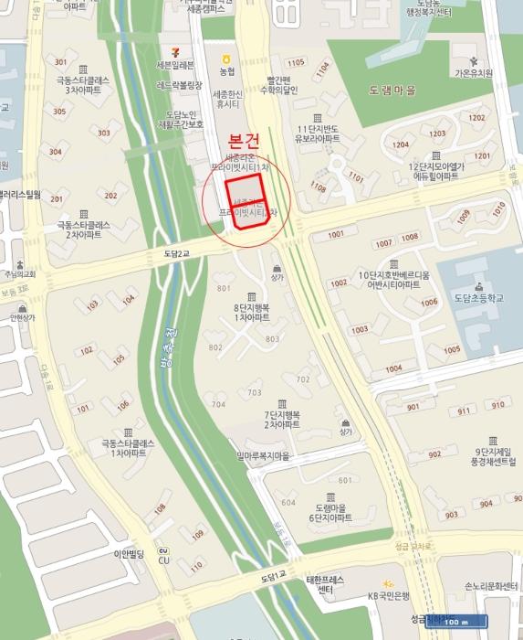 세종특별자치시 보듬3로 6, 1동 8층807호 (도담동,라온프라이빗시티2)구) 세종특별자치시 도담동 667 도시형생활주택 경매 사진 9