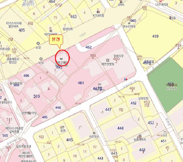 경상북도 예천군 예천읍 동본리 495-4 가동 7층701호 근린상가 경매 사진 12
