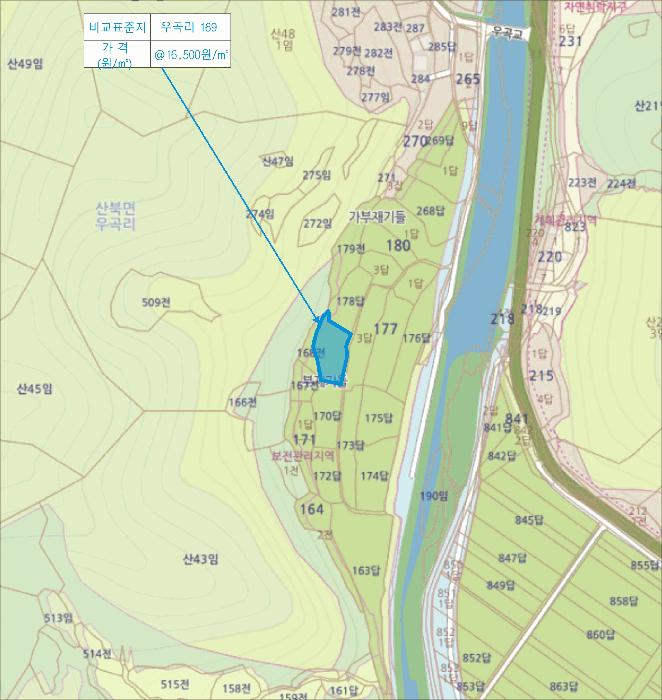 경상북도 문경시 산북면 우곡리 605 전 경매 사진 11