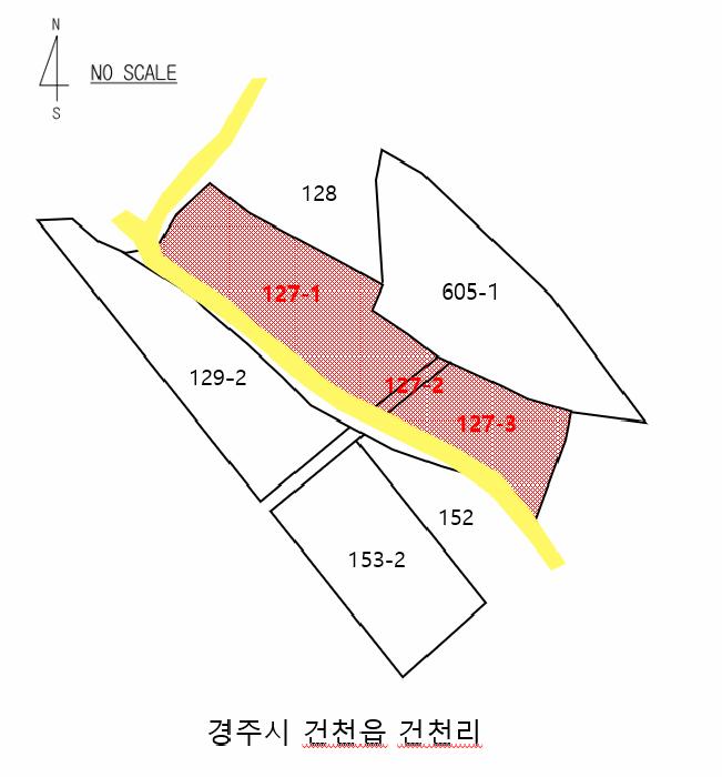 경상북도 경주시 건천읍 건천리 127-1 답 경매 사진 9