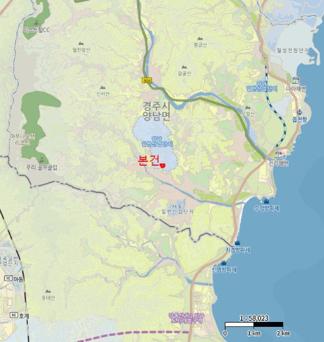 경상북도 경주시 양남면 상계리 산12 임야 경매 사진 6