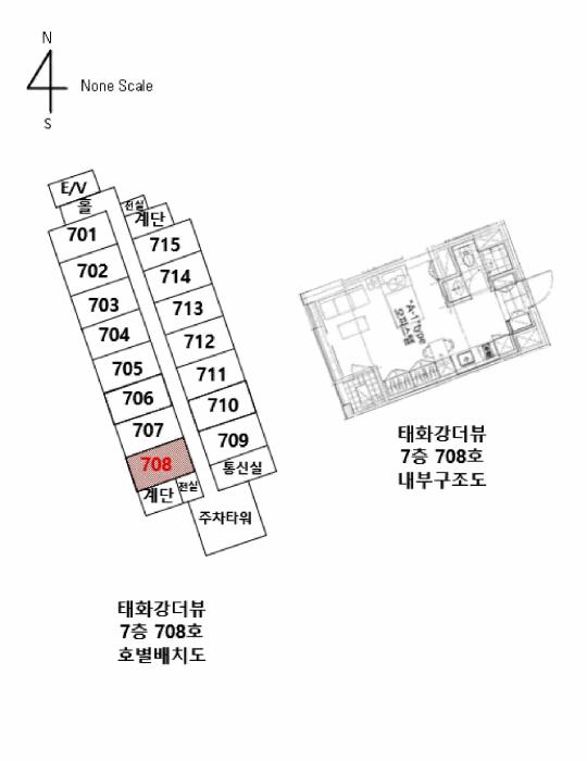 울산광역시 남구 삼산동 1403-3 태화강더뷰 7층 708호 오피스텔 경매 사진 8