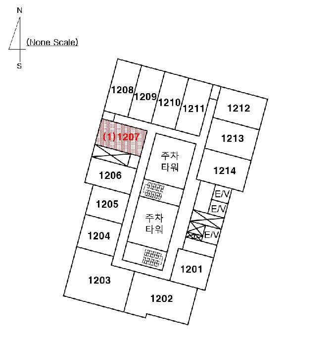 부산광역시 부산진구 범천동 849-2 대동레미안센트럴시티5 12층1207호 아파트 경매 사진 10