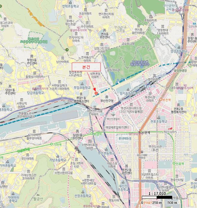 부산광역시 부산진구 부암동 63-3 서면쌍용스윗닷홈스카이 102동 23층2307호 아파트 경매 사진 11