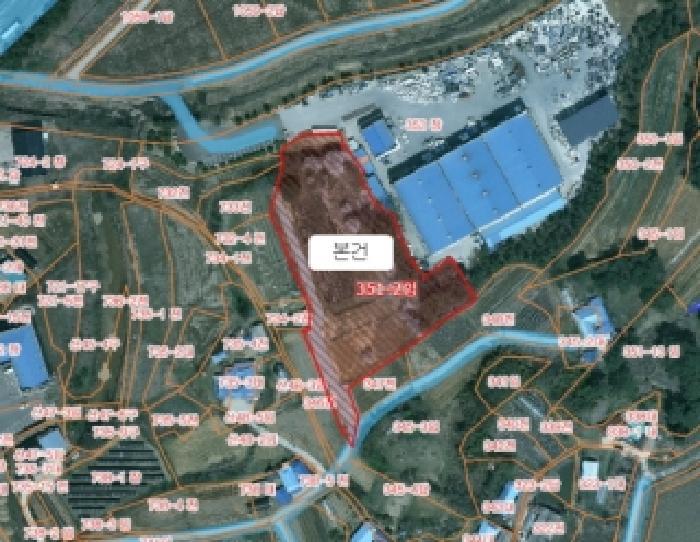 충청남도 당진시 송악읍 전대리 351-2 임야 경매 사진 2