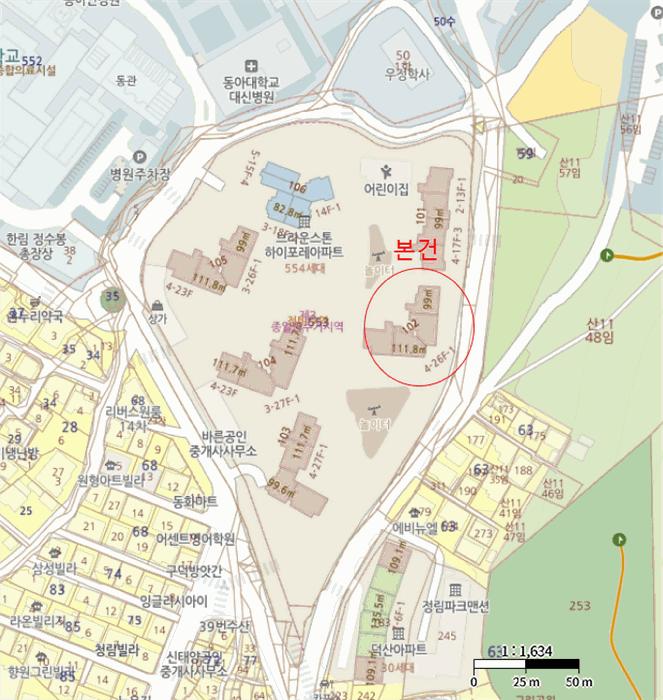 부산광역시 서구 동대신동3가 553 브라운스톤하이포레 102동 8층802호 아파트 경매 사진 10