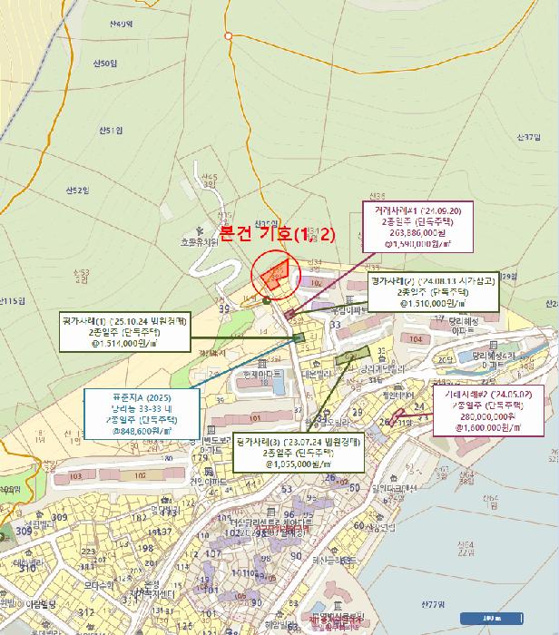 부산광역시 사하구 당리동 33-12 임야 경매 사진 14