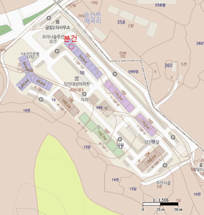 충청남도 당진시 송산면 금암리 11 당진대상아파트 101동 1층102호 아파트 경매 사진 13