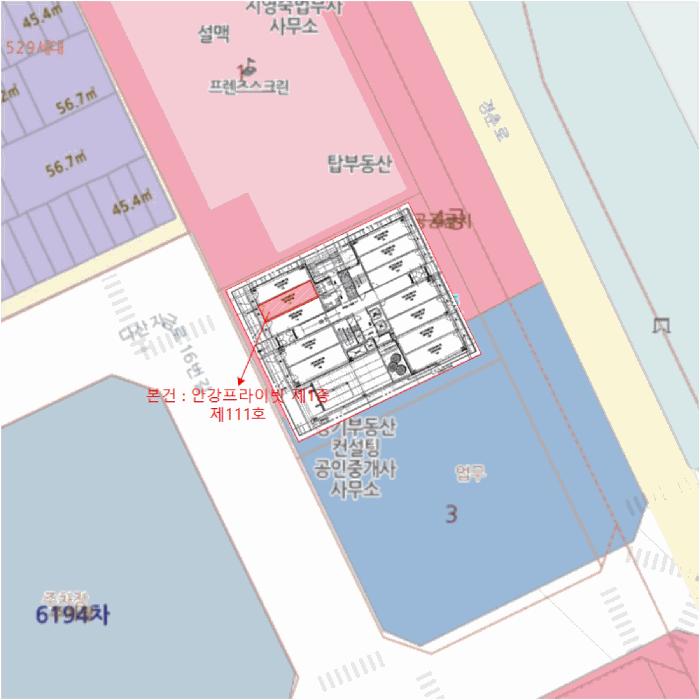 경기도 남양주시 다산동 6193-2 안강프라이빗 1층111호 근린상가 경매 사진 13