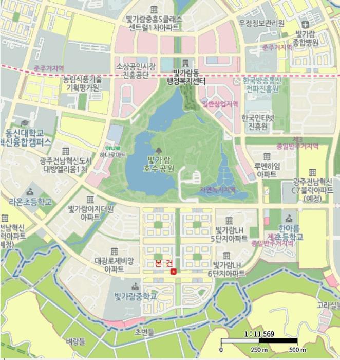 전라남도 나주시 빛가람동 693-4 상산빌딩 1층101호 근린상가 경매 사진 9