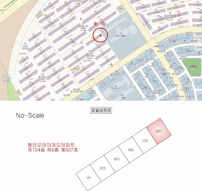 광주광역시 광산구 월계동 763-5 첨단모아미래도아파트 제104동 제5층 제507호 아파트 경매 사진 8