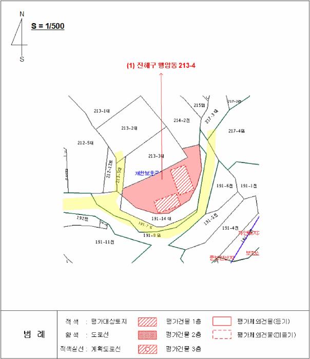 경상남도 창원시 진해구 행암동 213-4 대지 경매 사진 18