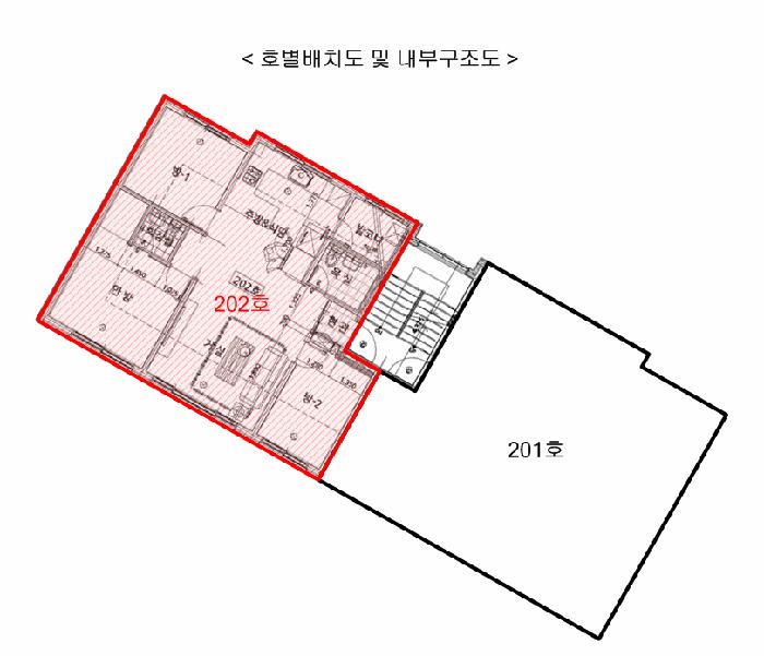 경기도 고양시 일산동구 풍동 605-14 가우디가우디 102동 2층202호 다세대(빌라) 경매 사진 9