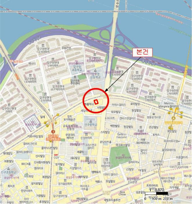 서울특별시 강남구 신사동 617-2 1층 107호 근린상가 경매 사진 13