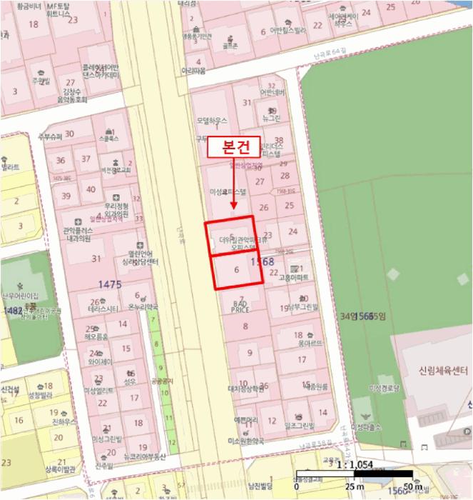 서울특별시 관악구 신림동 1568-5 더위일관악파크뷰 13층1308호 오피스텔 경매 사진 11