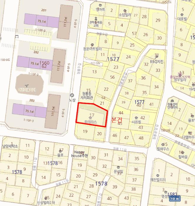 서울특별시 관악구 봉천동 1577-17 휴테라스 4층403호 다세대(빌라) 경매 사진 11