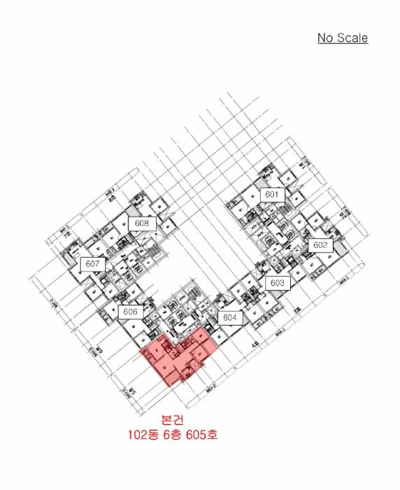 인천광역시 연수구 송도동 316 힐스테이트 송도 더테라스 102동 6층605호 오피스텔 경매 사진 11