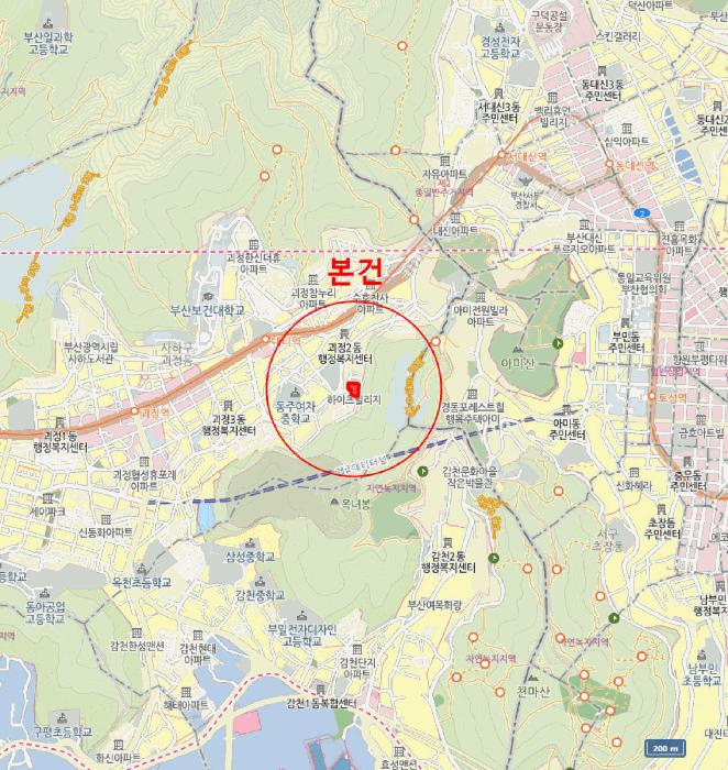 부산광역시 사하구 괴정동 352-33 하이츠빌리지 2층205호 아파트 경매 사진 10