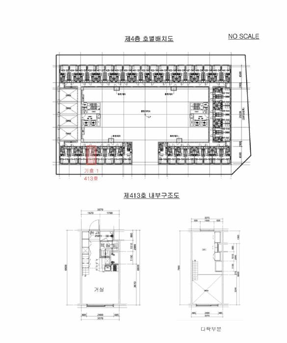 경기도 하남시 망월동 1138 퀸즈파크미사2차 4층413호 오피스텔 경매 사진 8