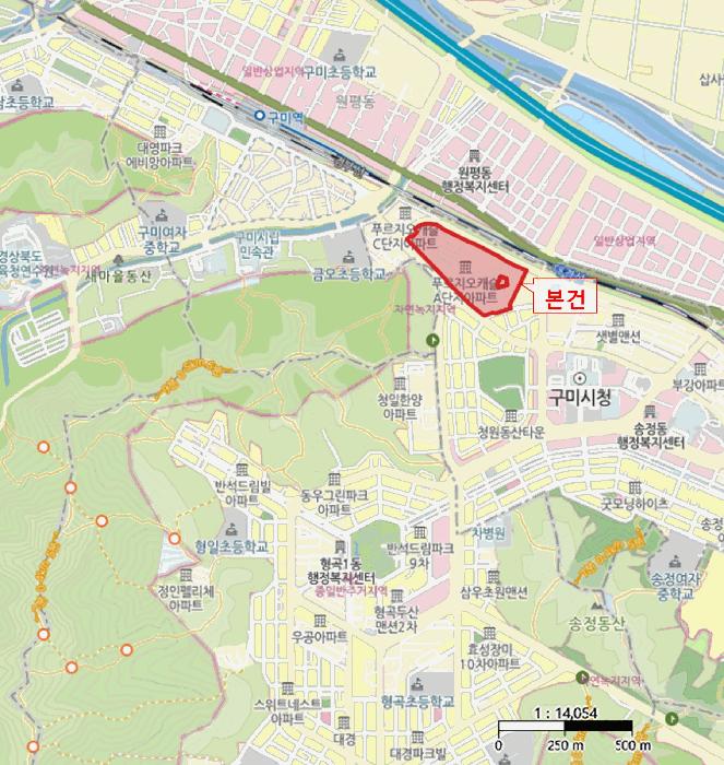 경상북도 구미시 송정동 3 푸르지오캐슬 107동 6층601호 아파트 경매 사진 13