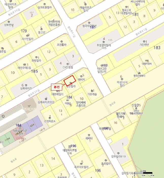 경상북도 구미시 형곡동 184-4 2층202호 다세대(빌라) 경매 사진 8