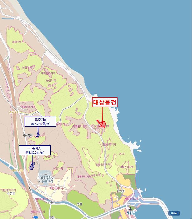 경상북도 울진군 기성면 사동리 347 임야 경매 사진 8