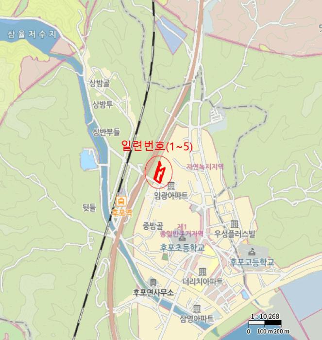 경상북도 울진군 후포면 삼율리 530-74 임야 경매 사진 9