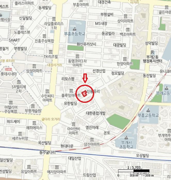 인천광역시 부평구 부평동 458-3 투엠캐슬 10층1001호 오피스텔 경매 사진 13