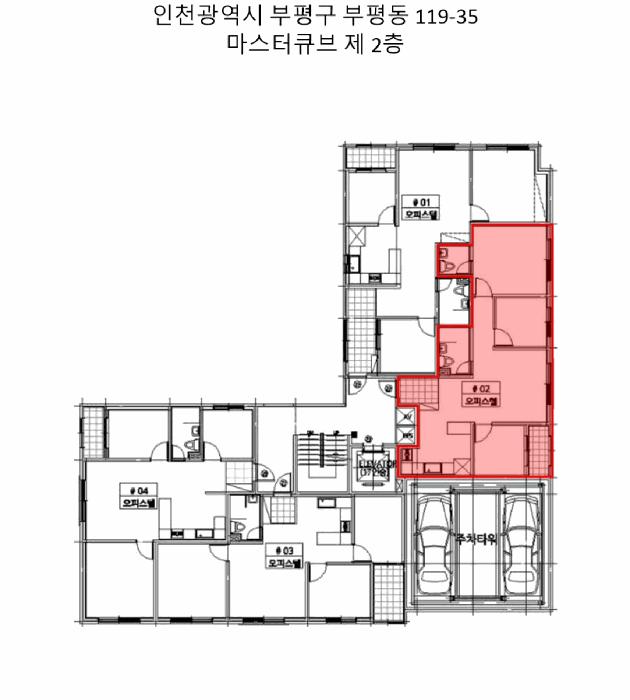 인천광역시 부평구 부평동 119-35 마스터큐브 2층202호 오피스텔 경매 사진 14