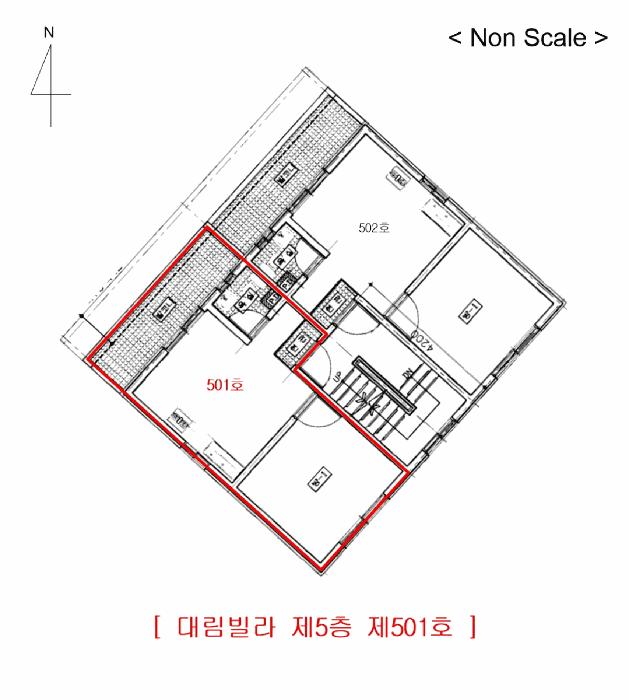인천광역시 미추홀구 용현동 627-273 대림빌라 5층501호 다세대(빌라) 경매 사진 7