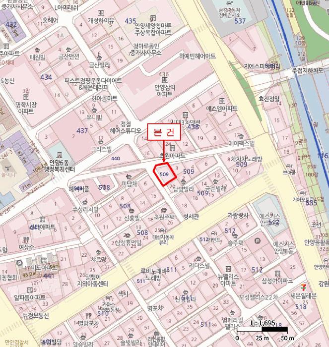 경기도 안양시 만안구 안양동 509 황실빌라1차 1층102호 다세대(빌라) 경매 사진 19