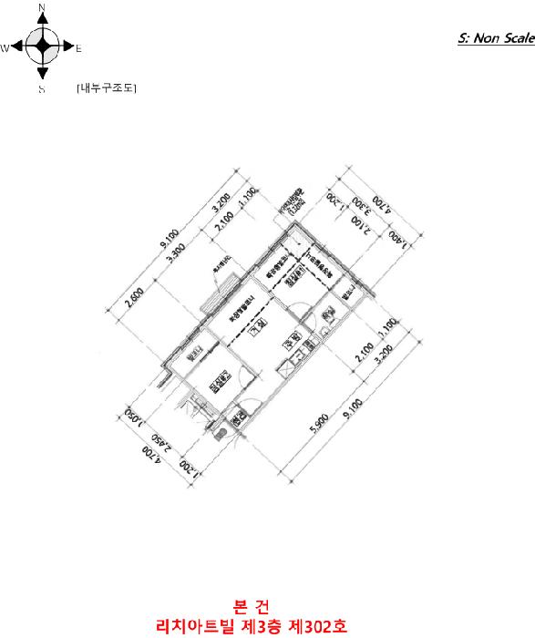 서울특별시 관악구 신림동 98-166 리치아트빌 3층302호 다세대(빌라) 경매 사진 11