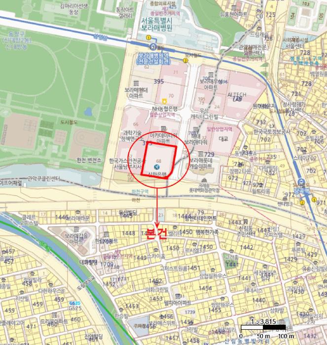 서울특별시 동작구 신대방동 395-68 보라매나산스위트 지하1층047호 근린상가 경매 사진 17