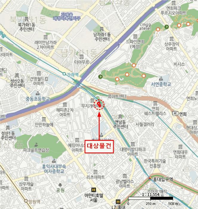 서울특별시 마포구 연남동 361-10 라센트라 연남 103동 5층501호 다세대(빌라) 경매 사진 12