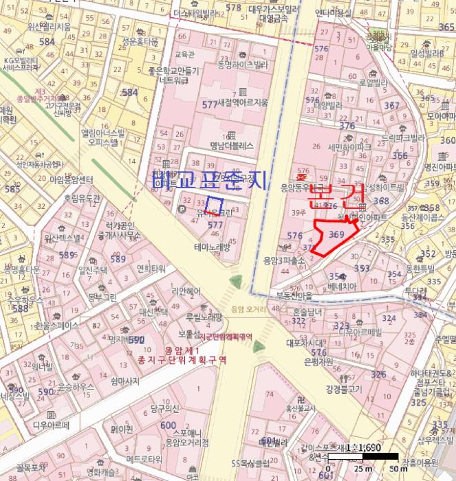 서울특별시 은평구 응암동 369-4 대지 경매 사진 10