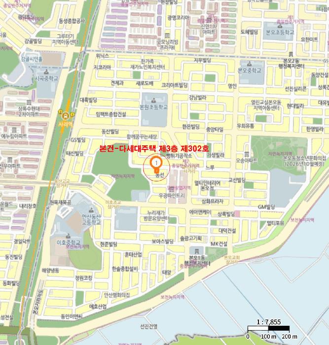 경기도 안산시 상록구 본오동 947-4 3층302호 다세대(빌라) 경매 사진 11