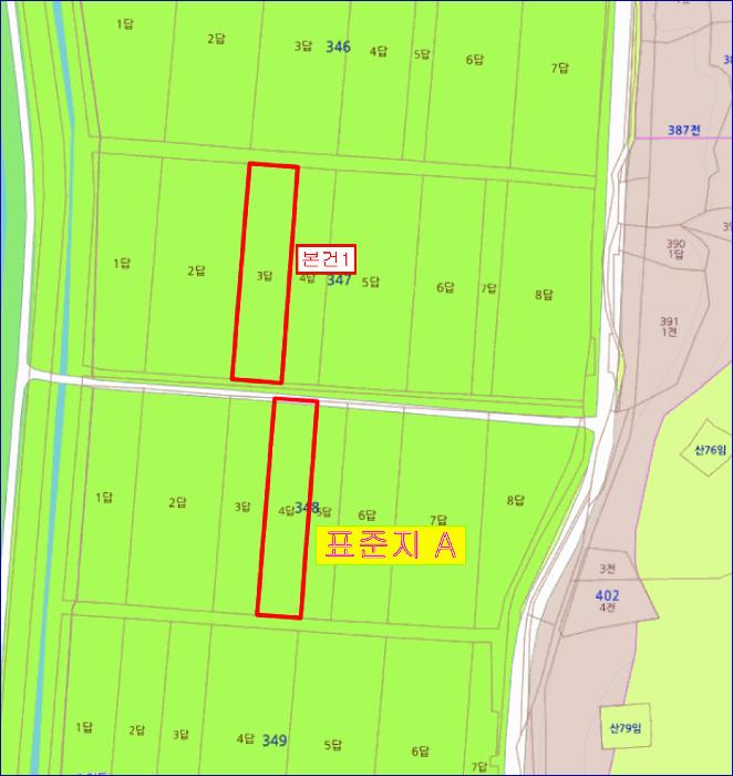 충청남도 부여군 양화면 수원리 347-3 답 경매 사진 14