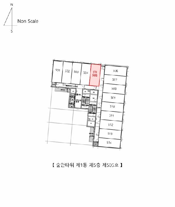 충청남도 홍성군 홍북읍 신경리 907 숲안타워 1동 5층505호 오피스텔 경매 사진 9