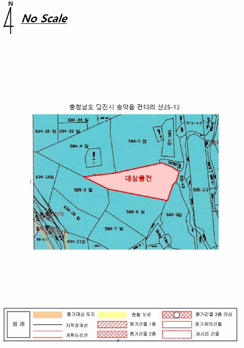 충청남도 당진시 송악읍 전대리 산25-13 임야 경매 사진 11