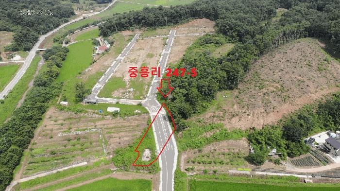 충청남도 공주시 의당면 중흥리 산72-11 임야 경매 사진 2