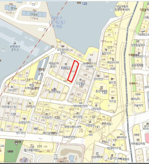 인천광역시 부평구 부개동 120-445 한성빌라 2동 1층102호 다세대(빌라) 경매 사진 11