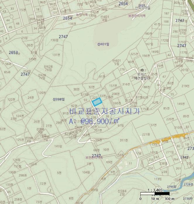 경상북도 경주시 산내면 대현리 2950-258 임야 경매 사진 5