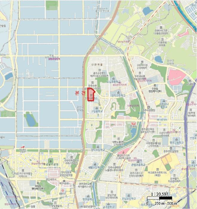 광주광역시 광산구 장덕동 1306 진흥수완더루벤스 제104동 제21층 제2103호 아파트 경매 사진 9