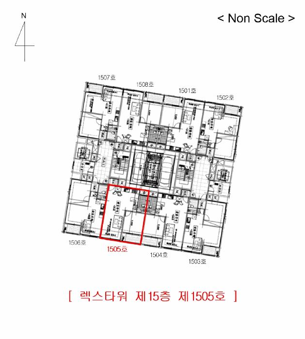 인천광역시 남동구 간석동 167-2 렉스타워 15층1505호 아파트 경매 사진 7