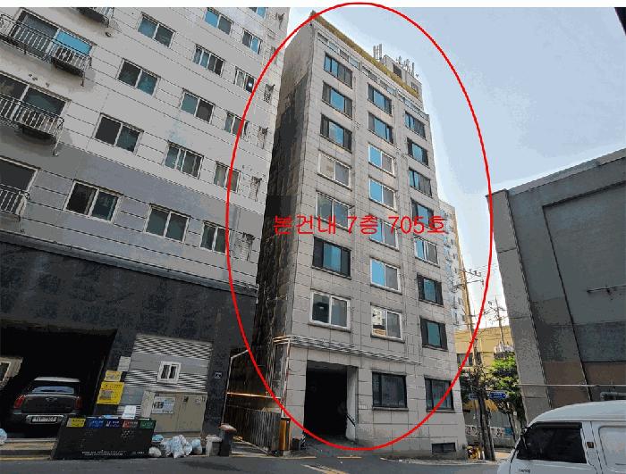 인천광역시 미추홀구 도화동 375-1 다다오피스텔 7층705호 오피스텔 경매 사진 2