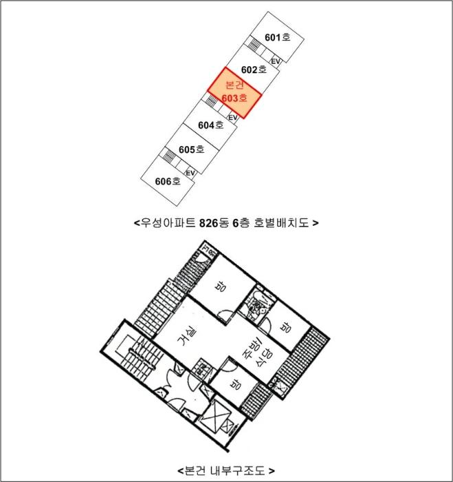 경기도 수원시 영통구 영통로 232, 826동 6층603호 (영통동,우성아파트)구) 경기도 수원시 영통구 영통동 973-3 아파트 경매 사진 8