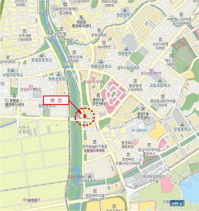 충청북도 청주시 상당구 용암동 2999 대지 경매 사진 12