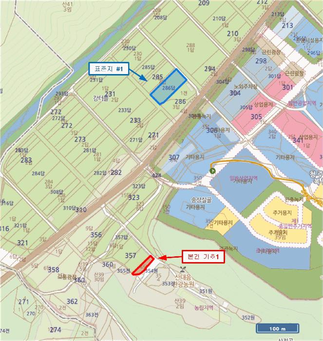 충청북도 청주시 상당구 미원면 쌍이리 357-4 답 경매 사진 15