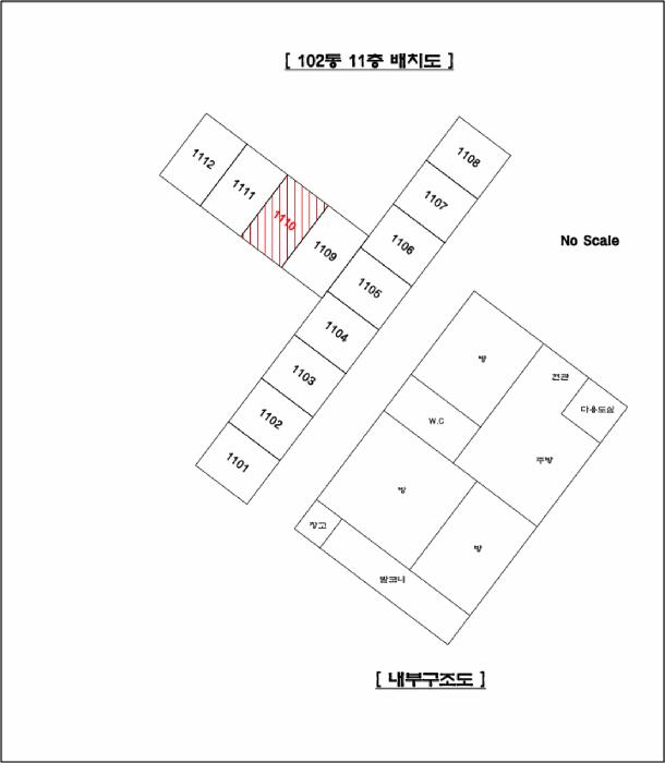 경기도 의정부시 녹양동 146-15 녹양동청구아파트 102동 11층 1110호 아파트 경매 사진 9